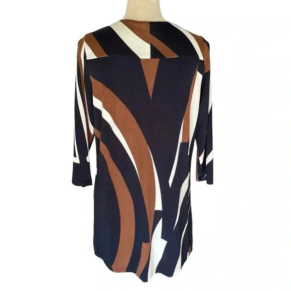 Chico’s Travelers Classic Printed Button Jacket Coat Cardigan Women Size S NWT - Picture 4 of 8